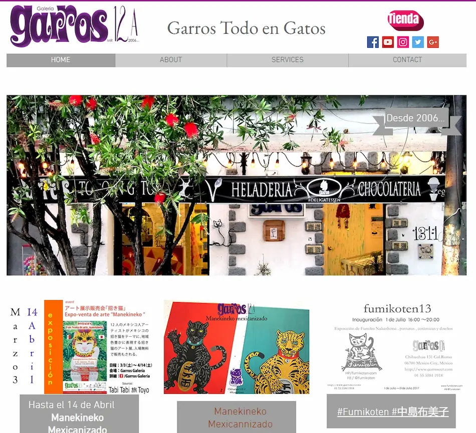 tienda de accesorios gatunos hechos a mano.